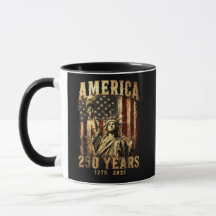 250 Years Statue of Liberty 250th Anniversary 4th Mug