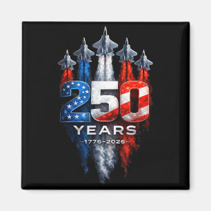 250 Years Usa 1776-2026 250th Birthday Aamerica Magnet