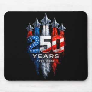 250 Years Usa 1776-2026 250th Birthday Aamerica Mouse Pad
