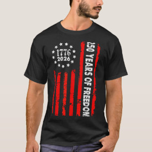 250 Years USA 1776-2026 250th Birthday America 4th T-Shirt