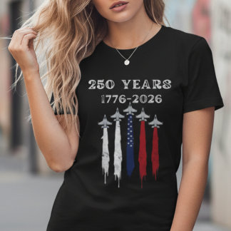 250 Years USA 1776-2026 Patriotic Women's T-Shirt