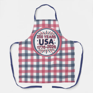 250 Years USA   1776–2026 Semiquincentennial Apron