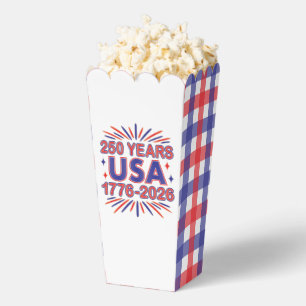 250 Years USA 1776–2026 Semiquincentennial Favour Box