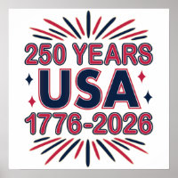 250 Years USA | 1776–2026 Semiquincentennial