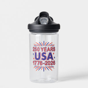 250 Years USA 1776–2026 Semiquincentennial Water Bottle
