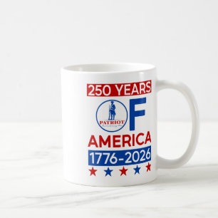 250 Years Usa American Revolution Semiquincentenni Coffee Mug