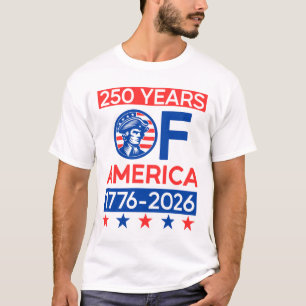250 Years Usa American Revolution Semiquincentenni T-Shirt