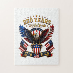 250 Years We The People Eagle Jigsaw Puzzle