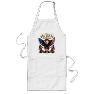 250 Years We The People Eagle Long Apron