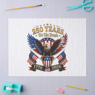 250 Years We The People Eagle Tissue Paper