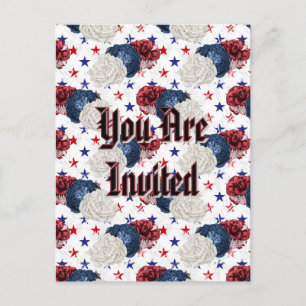 250 Years We the People Invitation Postcard