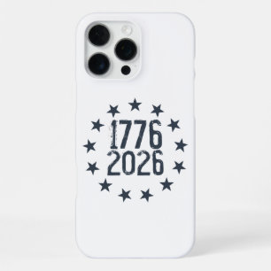 250th anniversary 1776–2026 Patriotic Star Circle  iPhone 16 Pro Max Case