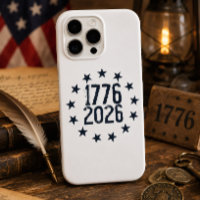 250th anniversary 1776–2026 Patriotic Star Circle