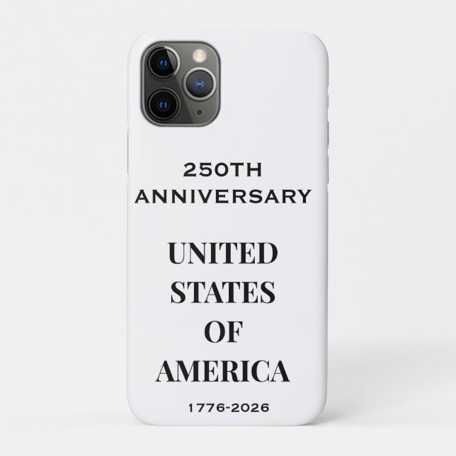 250th Anniversary 1776–2026 – USA Premium Lighter Case-Mate iPhone Case (Back)