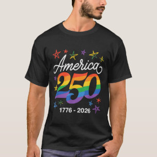 250th Anniversary 250 Aamerican 4th Of July Gay T-Shirt