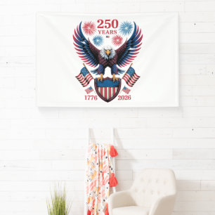 250th anniversary 250 years usa 1776 banner