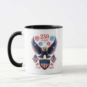 250th anniversary 250 years usa 1776 mug
