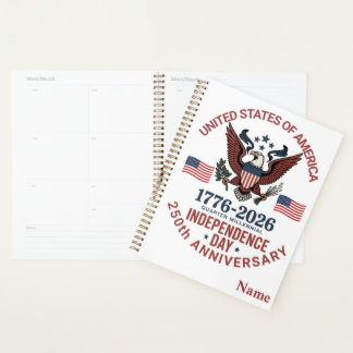 250th Anniversary 4th of July – Vintage Patriotic Planner