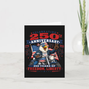 250th Anniversary Aamerica 1776 2026 Dom Bald Card