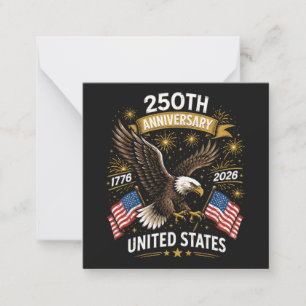 250th Anniversary Bald Eagle Celebration Card