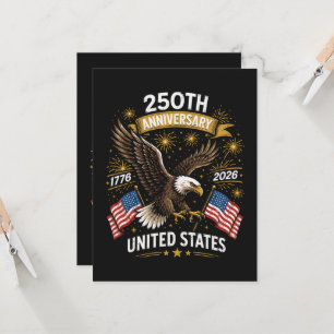 250th Anniversary Bald Eagle Celebration Invitation