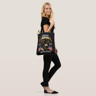 250th Anniversary Bald Eagle Celebration Tote Bag