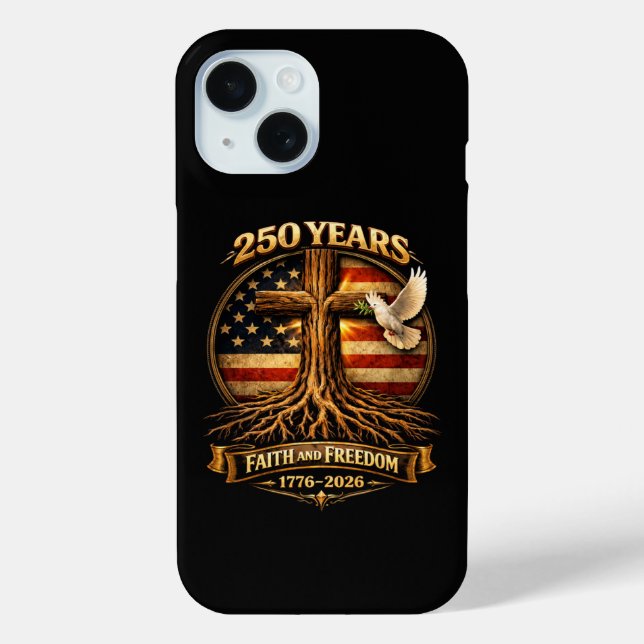 250th Anniversary Case-Mate iPhone Case (Back)