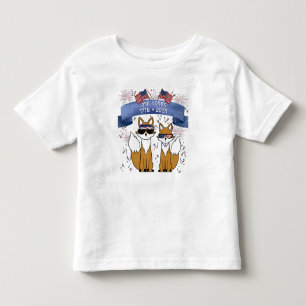 250th Anniversary Cool Foxes Toddler T-Shirt