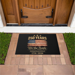 250th anniversary doormat