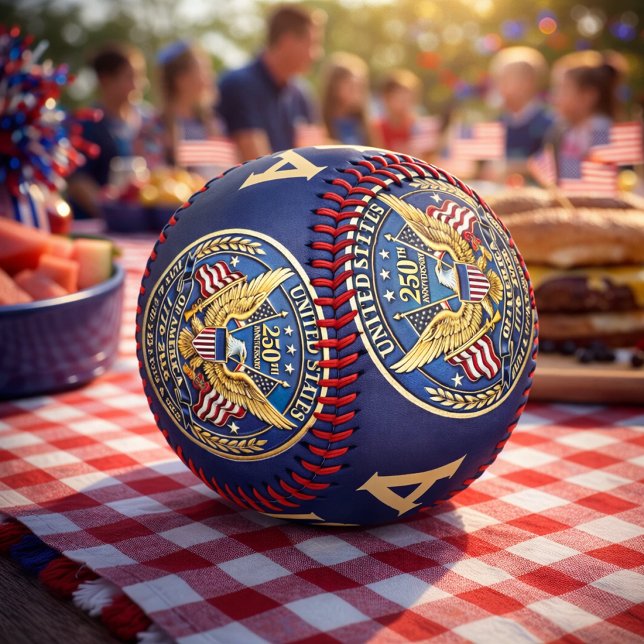 250th Anniversary Eagle & Liberty Emblem Baseball (Creator Uploaded)