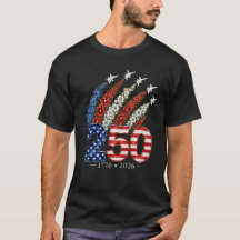 250th Anniversary Floral Jet Fighter Patriotic