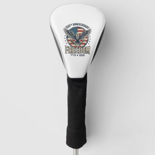 250th Anniversary Freedom Eagle Patriotic Vintage  Golf Head Cover