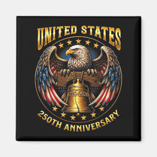 250th Anniversary Independence Day 1776 2026 Magnet