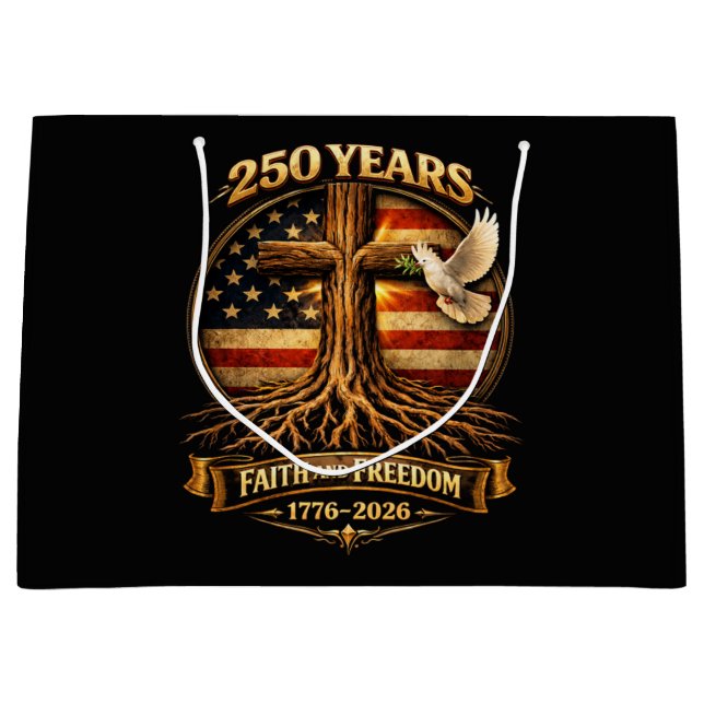 250th Anniversary Large Gift Bag (Front)
