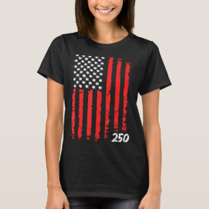 250th Anniversary of America Light Blue American T-Shirt