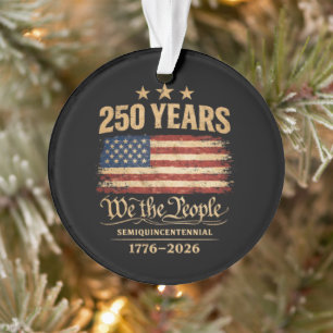 250th anniversary ornament