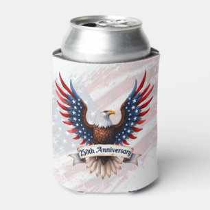 250th Anniversary Patriotic Eagle Can Cooler