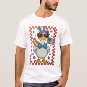 250th Anniversary Patriotic Goose 4th Of July T-Shirt