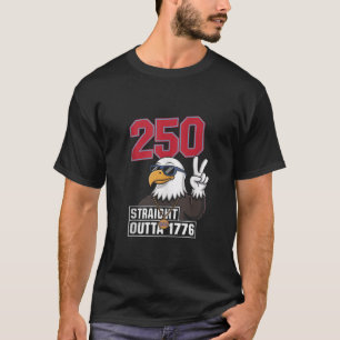 250th Anniversary Patriotic July 4th USA 1776 2026 T-Shirt