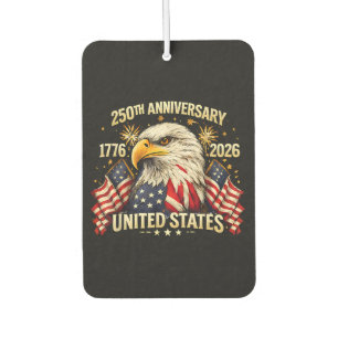 250th Anniversary United States 1776-2026 Car Air Freshener