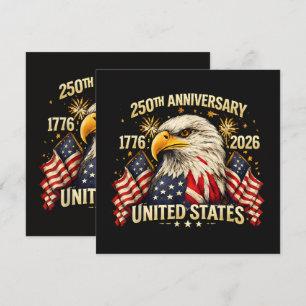 250th Anniversary United States 1776-2026 Invitation