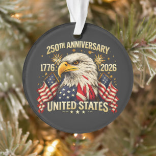 250th Anniversary United States 1776-2026 Ornament