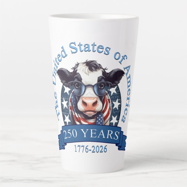 250th Anniversary United States Latte Mug (Front)