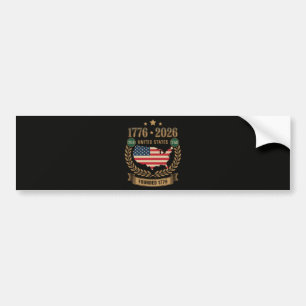 250th Anniversary United States of America 250 USA Bumper Sticker