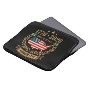 250th Anniversary United States of America 250 USA Laptop Sleeve