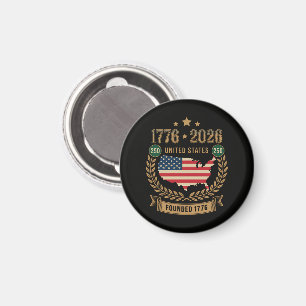 250th Anniversary United States of America 250 USA Magnet