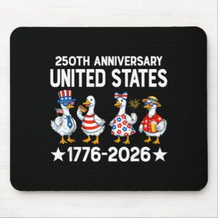 250th Anniversary United States of America Goose Mouse Pad