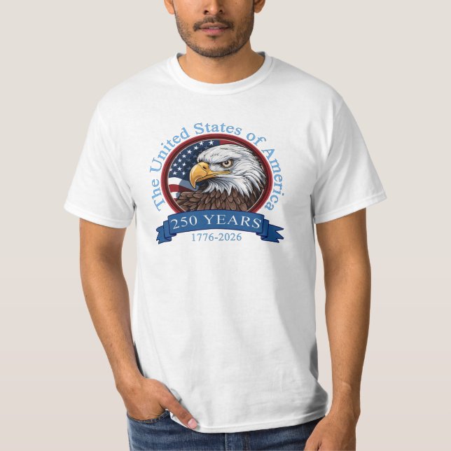 250th Anniversary United States T-Shirt (Front)