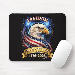 250th Anniversary USA 1776-2026 Patriotic American Mouse Pad
