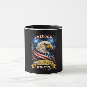 250th Anniversary USA 1776-2026 Patriotic American Mug